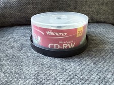 Memorex Ultra Speed CD-RW 24 X 700MB 80 Min Opened, Unused