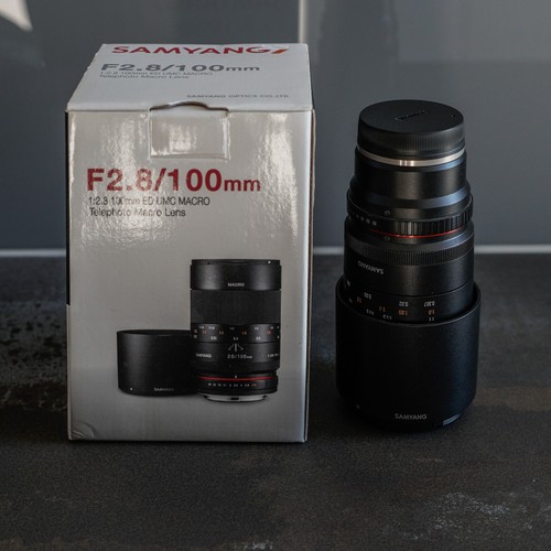 Samyang MF 100mm f 2.8 ED UMC Macro Lens for Sony E Mount Mirrorless Cameras - Picture 5 of 14