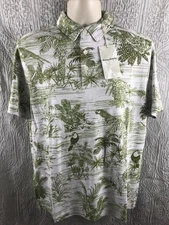 Tommy Bahama Men's Size XXL Bird Sanctuary Classic-Fit Printed Polo Shirt $110