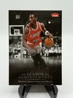 2007-08 FLEER MICHAEL JORDAN SEASON ACHIEVEMENTS #SH6 BOX SET BASKETBALL CARD