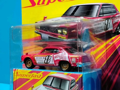 2020 MATCHBOX SUPERFAST #9 71 NISSAN SKYLINE 2000 GTX RED JNG RALLY JDM CLASSIC - Picture 5 of 8