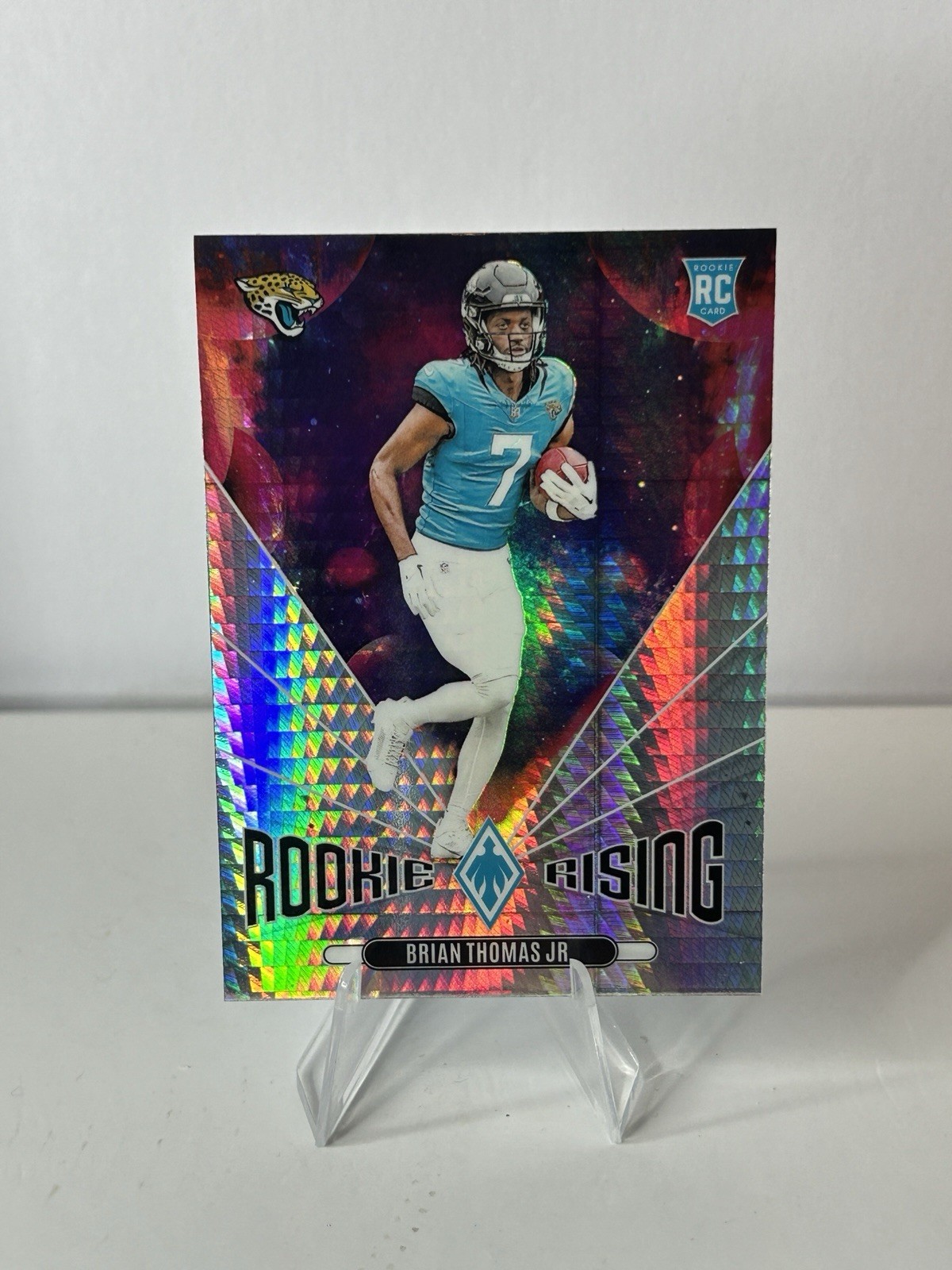 2024 Panini Phoenix - Rookie Rising Brian Thomas Jr. #RR-BTJ Hyper (RC)
