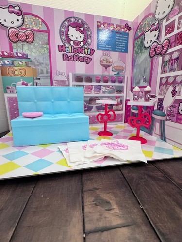 My Life Hello Kitty Bakery Bambola 18” Playset American Girl My Generation - Foto 3 di 18