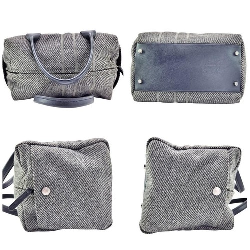 Brunello Cucinelli Boston Tasche Leder grau AUS JAPAN - Bild 16 von 24