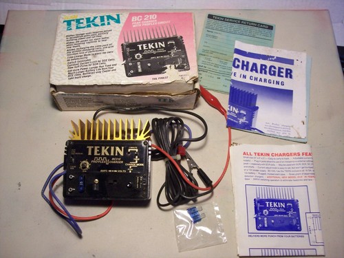 tekin bc 210 peak charger vintage for niCd niMh batteries - Picture 1 of 2