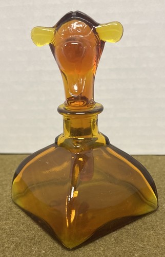 Disney Tigger Vintage Amber Perfume Bottle Glows Under Black Light See Pics - Picture 2 of 6