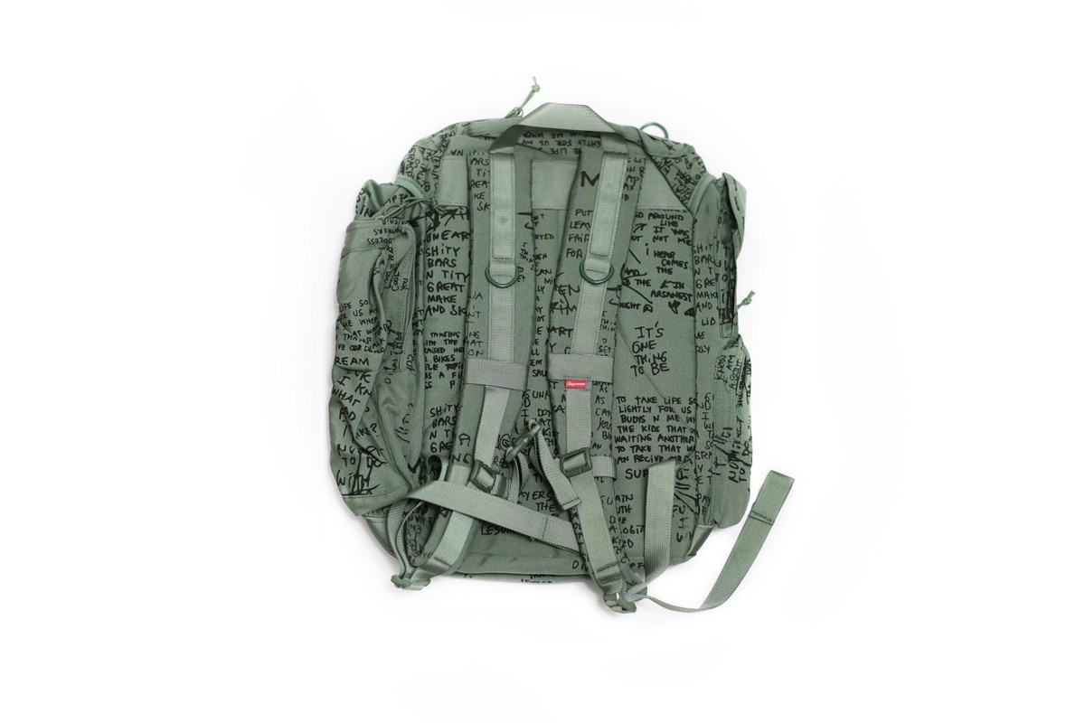 Supreme Military Field Backpack Olive Green Box Logo SS23 | eBay