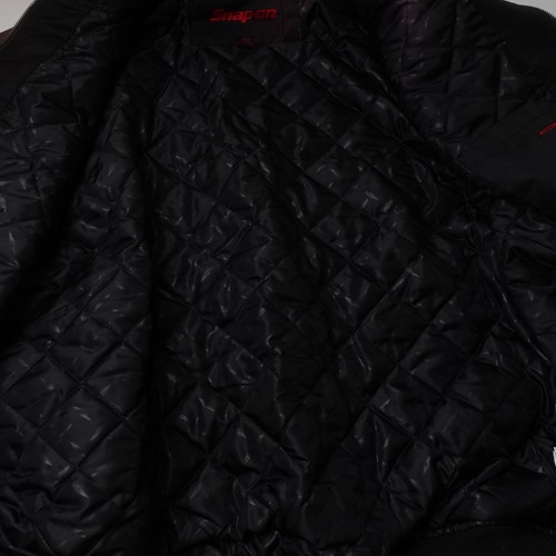 Snap-On Tools Vintage isolierte Kapuzenjacke schwarz amerikanische Flagge Herren XL verblasst - Bild 8 von 21