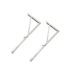  2 Pcs Regalhalterungen Haltbarkeitshalterung Wandregalhalterungen