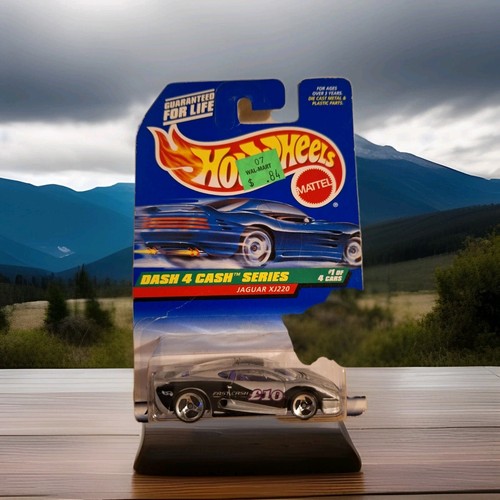 HOT WHEELS ๐.. JAGUAR XJ220 .. DASH 4 CASH SERIES.. 1998 RELEASE.. CARD #721 - Picture 2 of 4