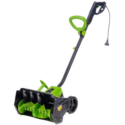 Earthwise SN70016 Electric Corded 12Amp Snow Shovel, 16'' Width, 430lbs/Minute