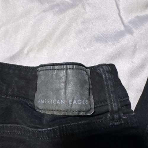 American Eagle Herrenjeans Größe 30 x 32 schwarz sportliche Passform dünnes Bein Airflex + EXC - Bild 5 von 8