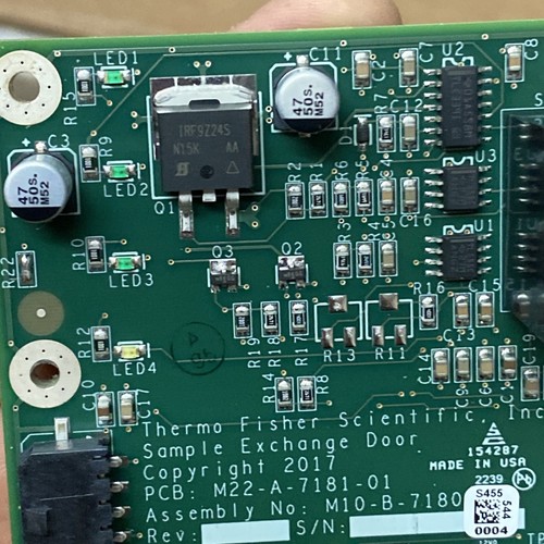 thermo fisher scientific sample exchangedoor copyright 2017m22-a-7181-01 Circuit - Picture 8 of 10