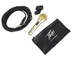 Peavey PVI 2G 1/4" Gold Cardioid Unidirectional Dynamic Vocal Microphone