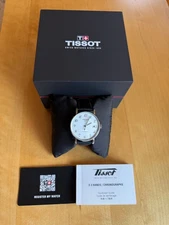 Tissot - Men's Swiss Automatic T-Classic Swissmatic, Black Leather Strap, 40mm