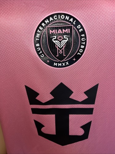 Messi #10 Inter Miami 2024/25 Adidas Football Soccer Shirt Jersey Men's XL NWT - Picture 4 of 14