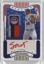2024 Panini Stars and Stripes Materials Signatures Prime /25 Samir Mohammed Auto