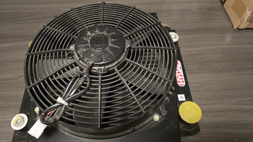 HYDAC 8260440 INTERNATIONAL 12V DC Air-Cooled Hydraulic Oil Cooler with Bypass - Picture 2 of 6