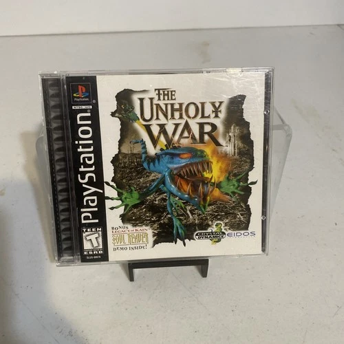 The Unholy War (Sony PlayStation 1, 1998) EIDOS PS1 Manual No Demo Excellent