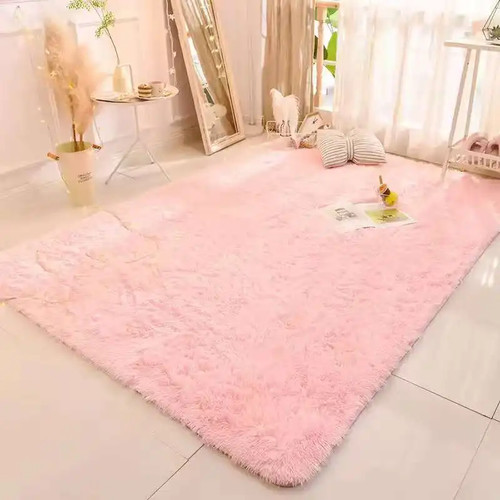 Tie-dyed Fluffy Carpets For Living Room Bedroom Plush Floor Mats Carpets Rugs - Picture 5 of 22