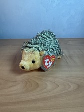 TY Beanie Baby - CHUCKLES the Hedgehog (6 inch) - MWMTs Stuffed Animal Toy 2004