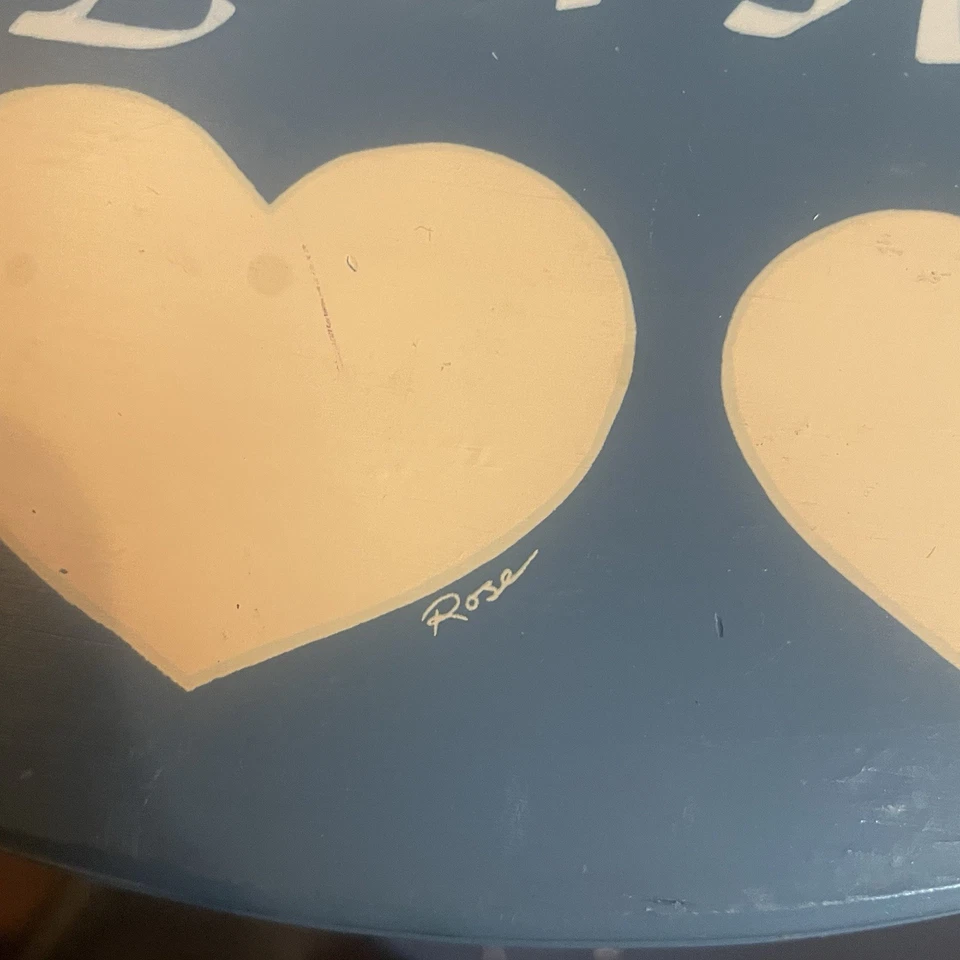 Placa de pared de corazón de ganso vintage - Sigue tu corazón decoración de granja de campo, Foto 3 de 4