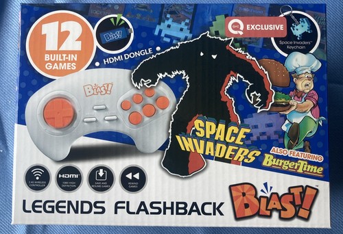 AtGames Legends Flashback Blast Space Invaders 12 integrierte Spiele Open Box - Bild 1 von 7