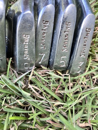 Spalding Tee-Flite Set Vintage - 3-5-7-9-putter alberi in acciaio LH - Foto 2 di 6