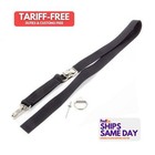 Rjs Safety 11000801, Kit Black Polyester Helmet Restraint Performance Parts