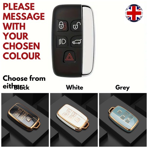 Land Rover Discovery 4 Range Rover Sport Vogue 5 Button Key Fob Case Cover - Picture 3 of 12