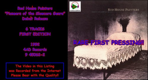 Red House Painters - Down Colorful Hill (CD,1992,4AD,1st Ed) RARE 1st PRESSING!