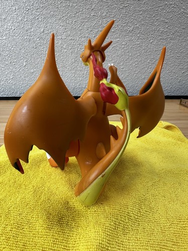 2015 Tomy Pokémon Mega Charizard Y Battle Action Figure Nintendo Toy Used Rare - Picture 5 of 7