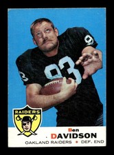 1969 Topps #128 Ben Davidson Raiders VG-EX *3q