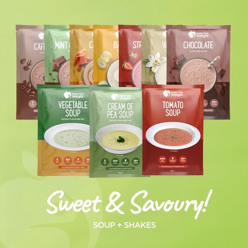 56x Shakes & Soup Meal Bundle – 2 week– 4 meals per day - Picture 1 of 5