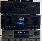 Vintage Kenwood GE-1100 Stereo Graphic Equalizer Working Good Made in Japan