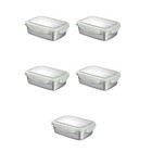 5 Stück Edelstahl-Lunchbox, versiegelt, schärfer, wärmeisolierend,