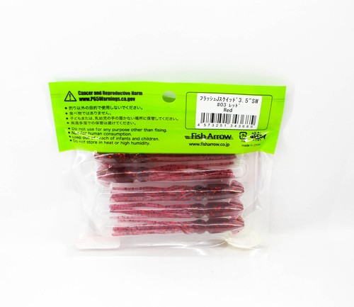 Fish Arrow Soft Lure Flash J Squid SW 3.5 Inch 5 Piece per pack #03 (3685) - Picture 2 of 6