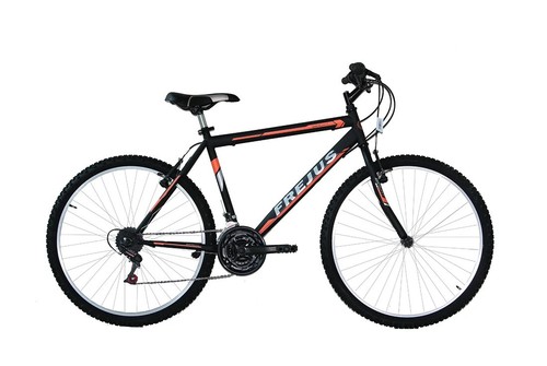 Bici 26 mtb 18 velocita' in acciaio nero arancio ragazzo girardengo - Foto 2 di 7