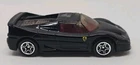 Vintage Matchbox Ferrari F-50 Black Red Int. Hot Super Cars 40 5sp Wheels 1995