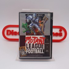 Sega Genesis MUTANT LEAGUE FOOTBALL - NEW & Factory Sealed with V-Overlap Seam!