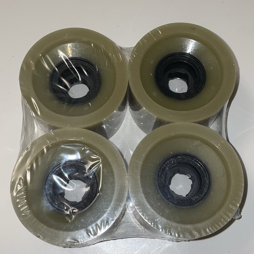 ARBOR Wheels Longboard Skateboard Cruiser Wheels Green 71mm 78A with Bearings - Picture 3 of 5