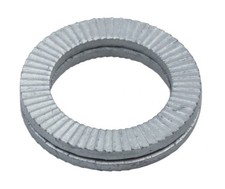 TEC Washer Glued Pair 12MM AS Black (14 Pieces)