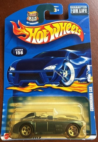 2002 Hot Wheels Cunningham C4R #164 VINTAGE NIB 50s RaceCar Chrysler V8*$1 ComSh