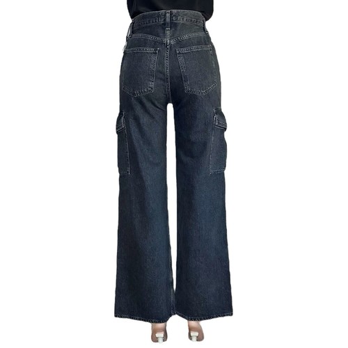 $248 NWT AGOLDE Minka Cargo Pants, Spider, 27” - Picture 8 of 10