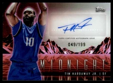 2023-24 Topps Midnight Horizon Signatures Twillight Auto Tim Hardaway Jr.