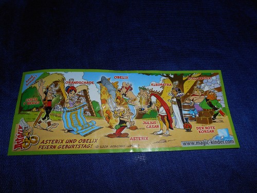 REDBEARD The PIRATE ASTERIX 50th ANNIVERSARY Plastic Figure 2009 KINDER SURPRISE - Picture 5 of 6