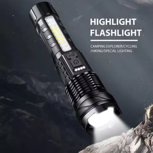 Observatioy Flashlight Outdoor Lighting White Laser Flashlight Rechargeable New - Bild 18 von 18