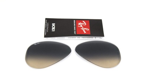 Ray Ban coppia lenti di ricambio da sole sfumate 3025 aviator goccia 55 58 62 - Imagen 4 de 42