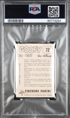 Tarjeta de carreras 1976 Panini Goofy Sport #72 Emerson Fittipaldi F1 PSA 7 casi nueva Pop 2 - Imagen 2 de 2