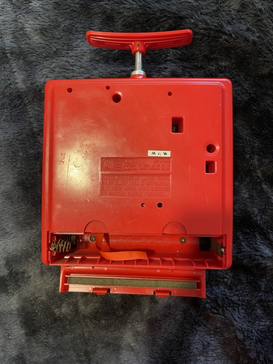 Panasonic Red Dynamite TNT Portable 8-Track Player (RQ-830S) - Not